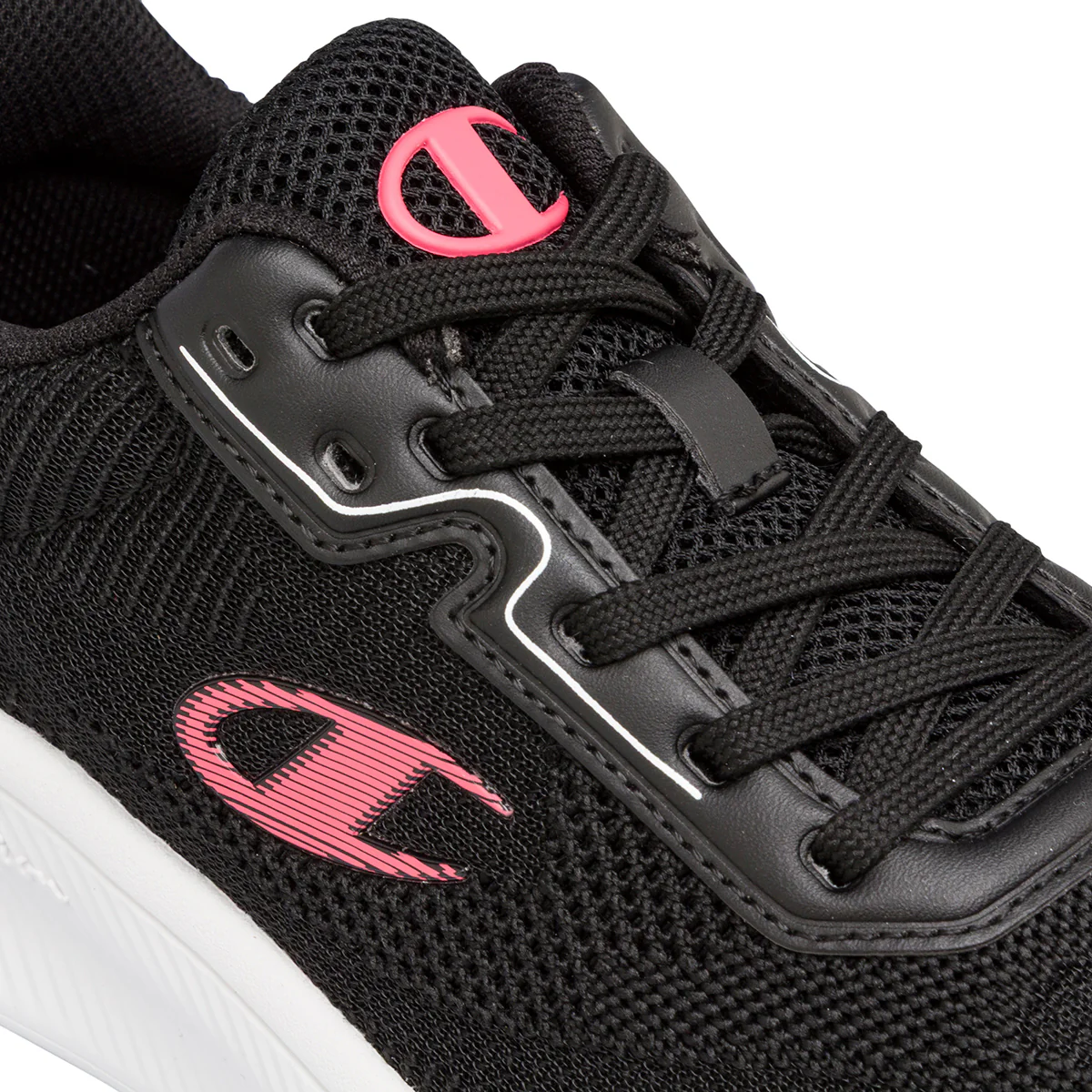 Scarpe da ginnastica nere da Donna con dettagli fucsia e memory foam Champion Galactic - Image 5