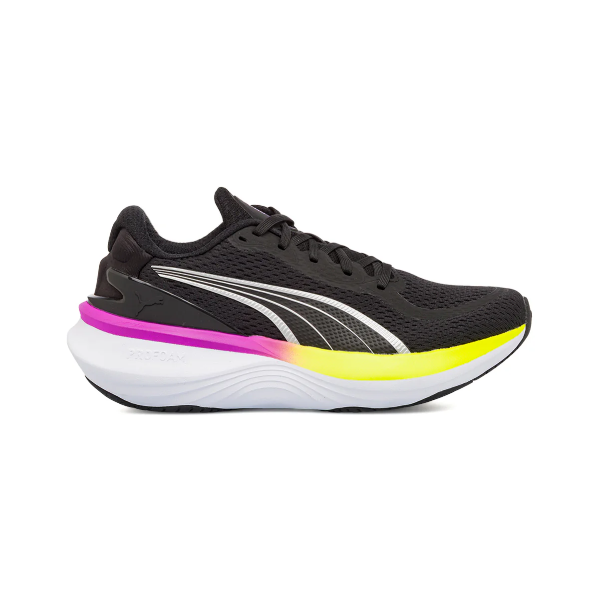 Scarpe da Ginnastica Nere da Donna con inserti in contrasto Puma