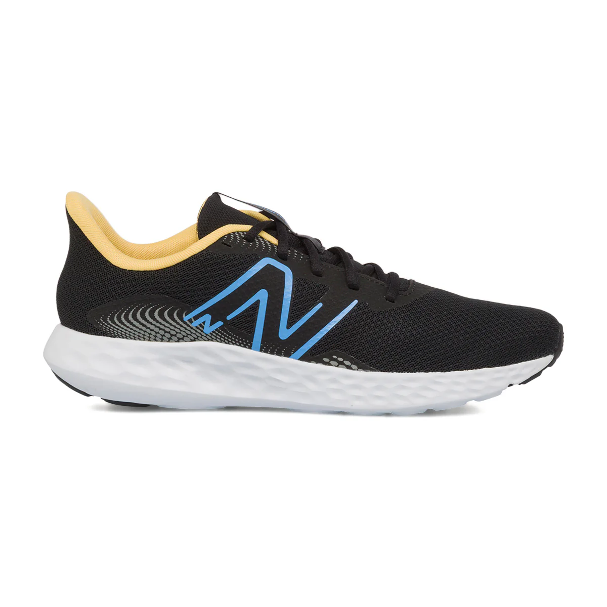 Scarpe da Ginnastica Nere da Uomo con logo azzurro New Balance