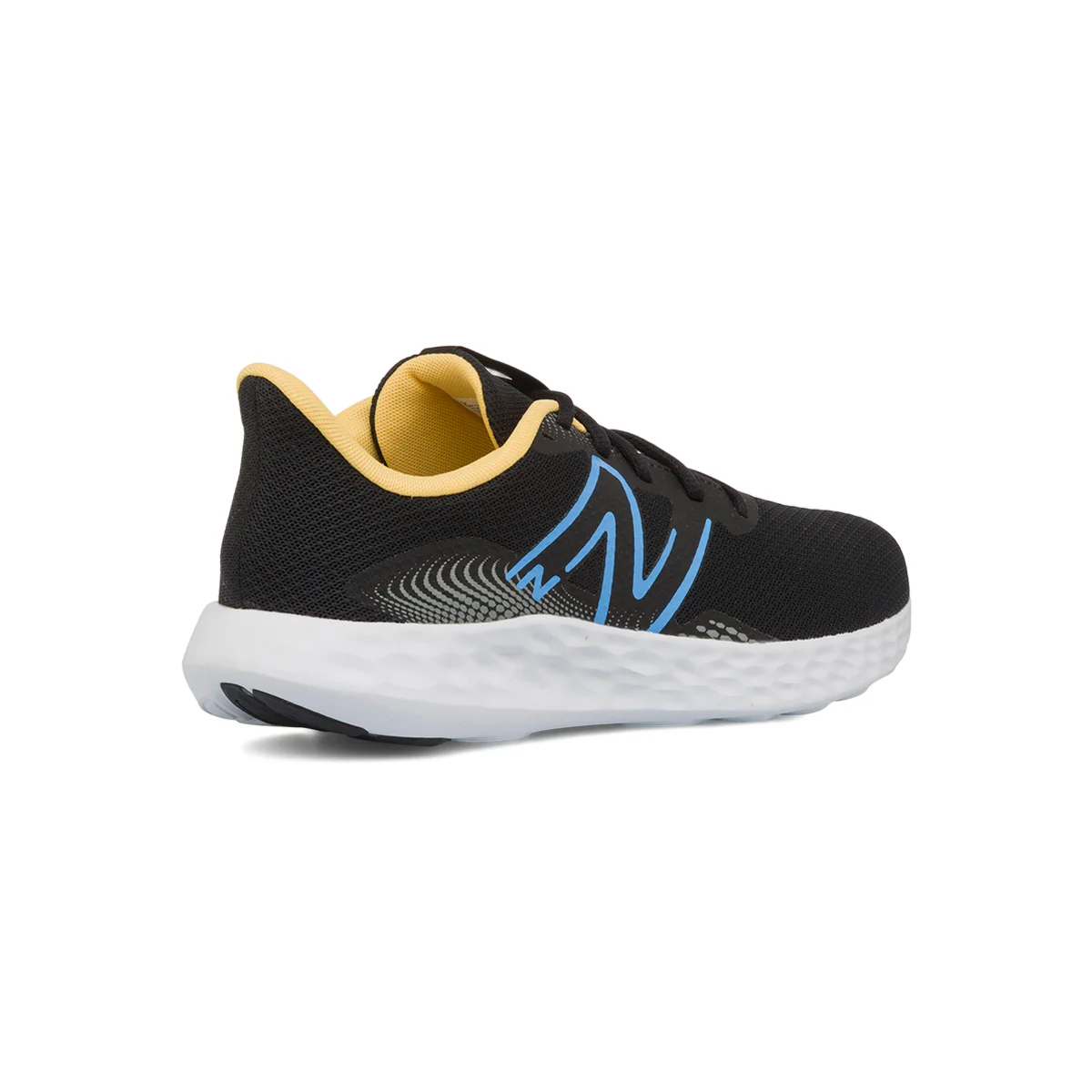 Scarpe da Ginnastica Nere da Uomo con logo azzurro New Balance - Image 3