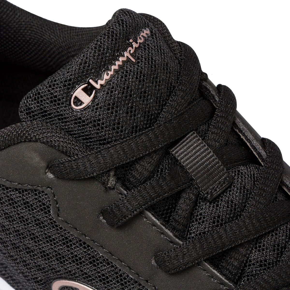 Scarpe da ginnastica nere da donna con logo laterale Champion Bound Core - Image 5