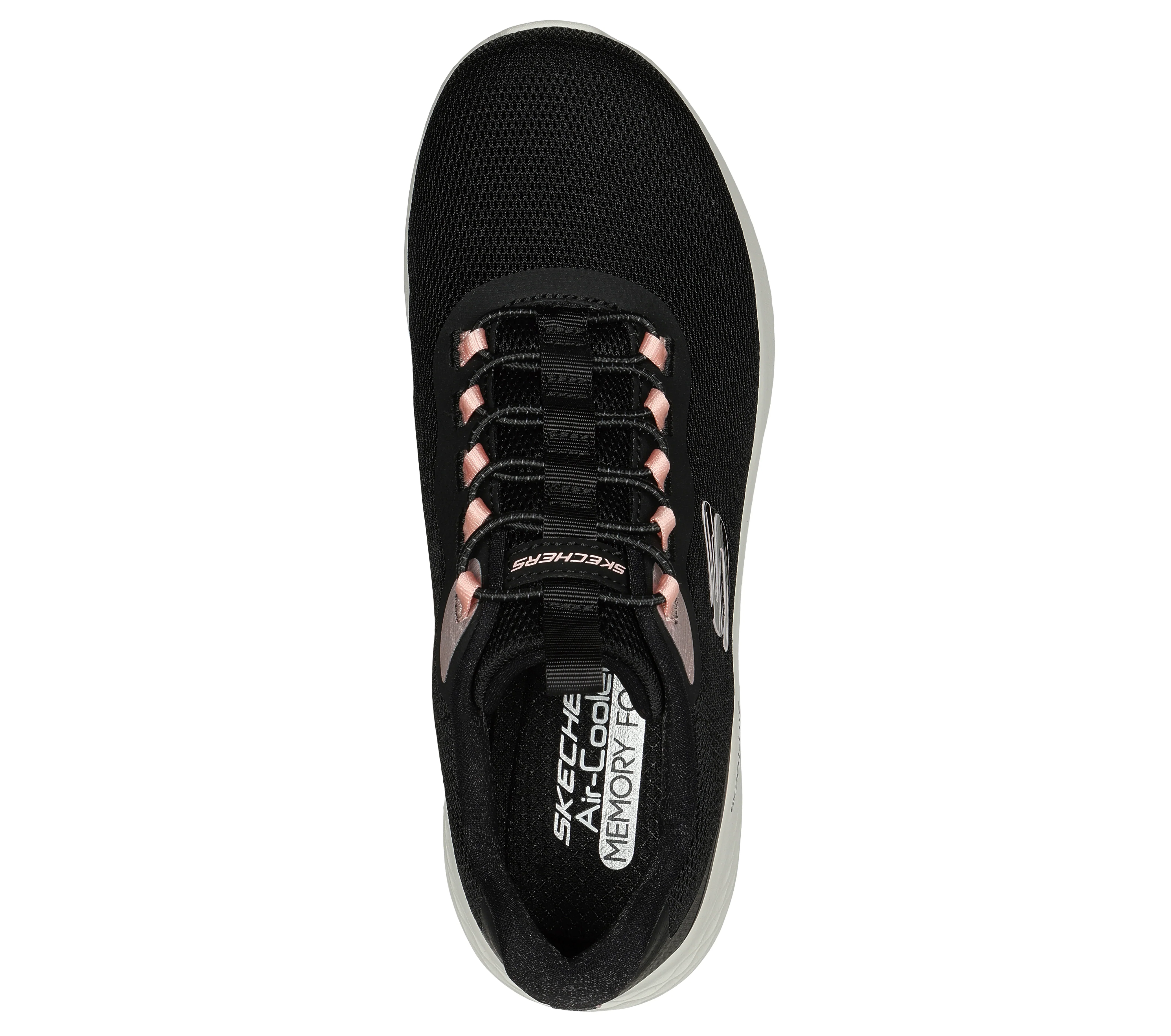 Scarpe da Ginnastica nere da Donna con Memory Foam Skechers Air Cooled - Image 3