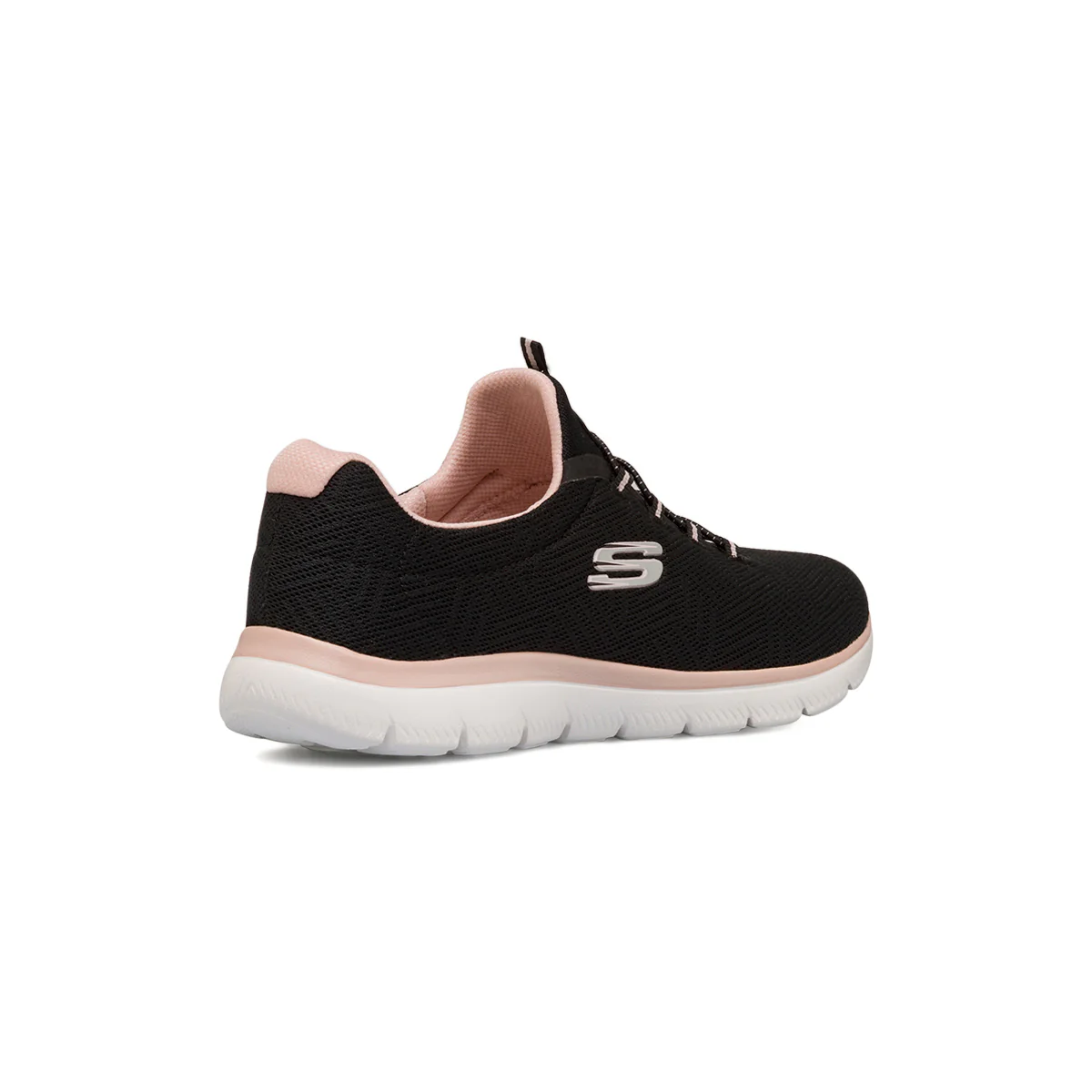 Scarpe da ginnastica nere da Donna con soletta in memory foam Skechers Summits - Image 3