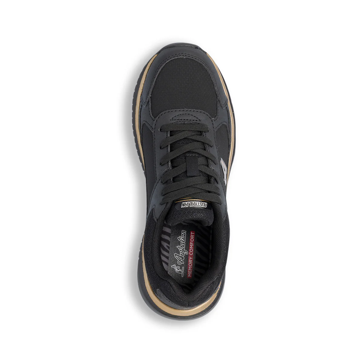 Scarpe da ginnastica nere da donna con soletta memory comfort Australian Active - Image 6