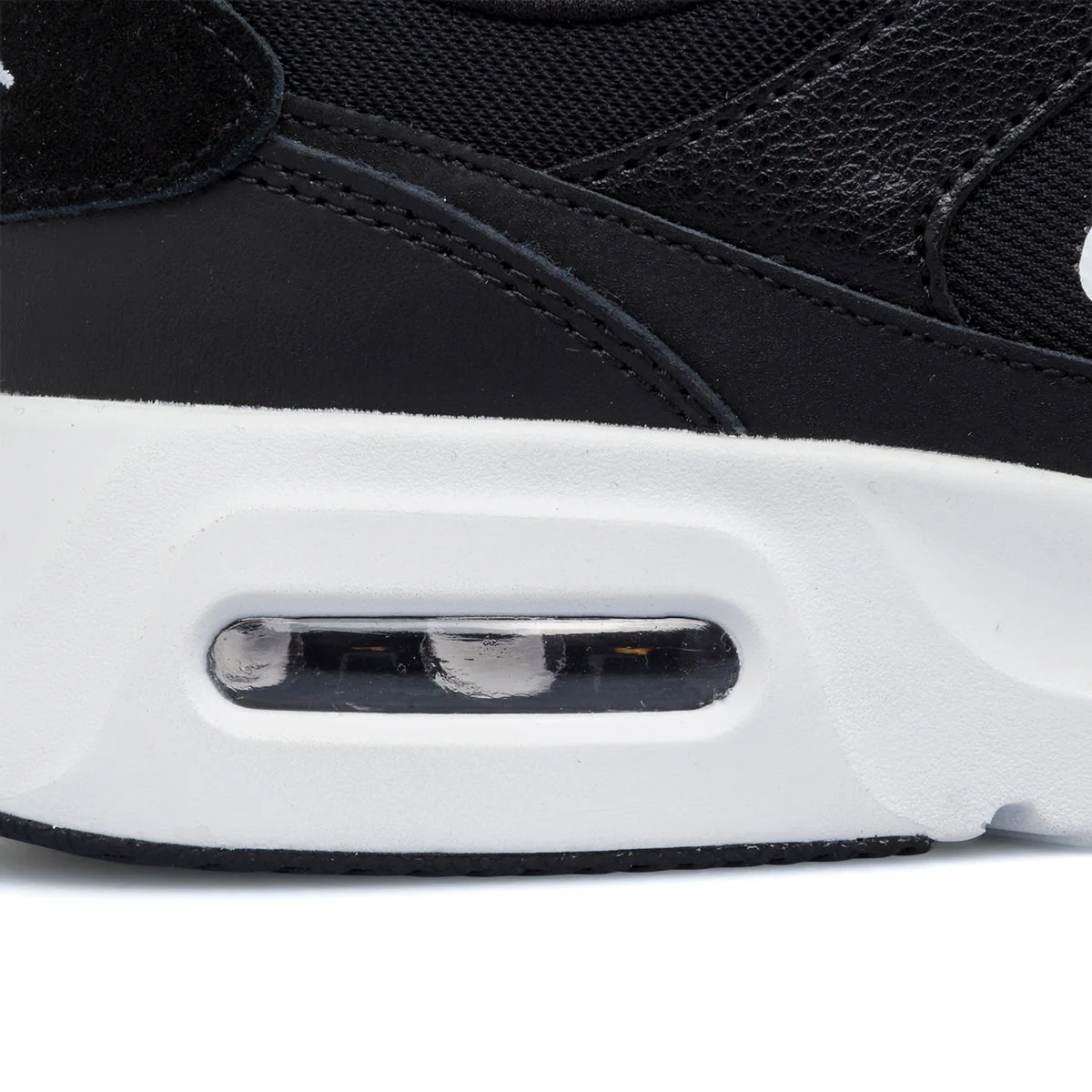 Scarpe da ginnastica nere da donna con soletta Memory Foam Skechers Skech-Air Court - Cool Avenue - Image 7