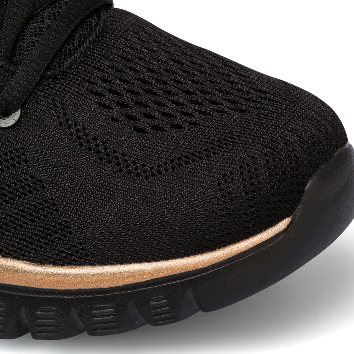 Scarpe da ginnastica nere da donna con sottopiede Memory Foam Skechers Graceful Get Connected - Image 5