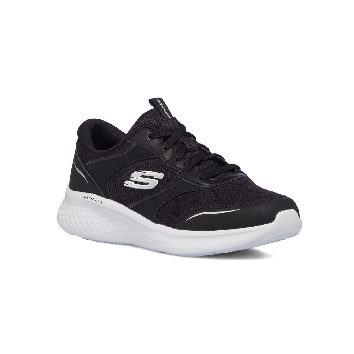 Scarpe da ginnastica nere da donna con sottopiede Memory Foam Skechers Skech-Lite Pro - Image 2