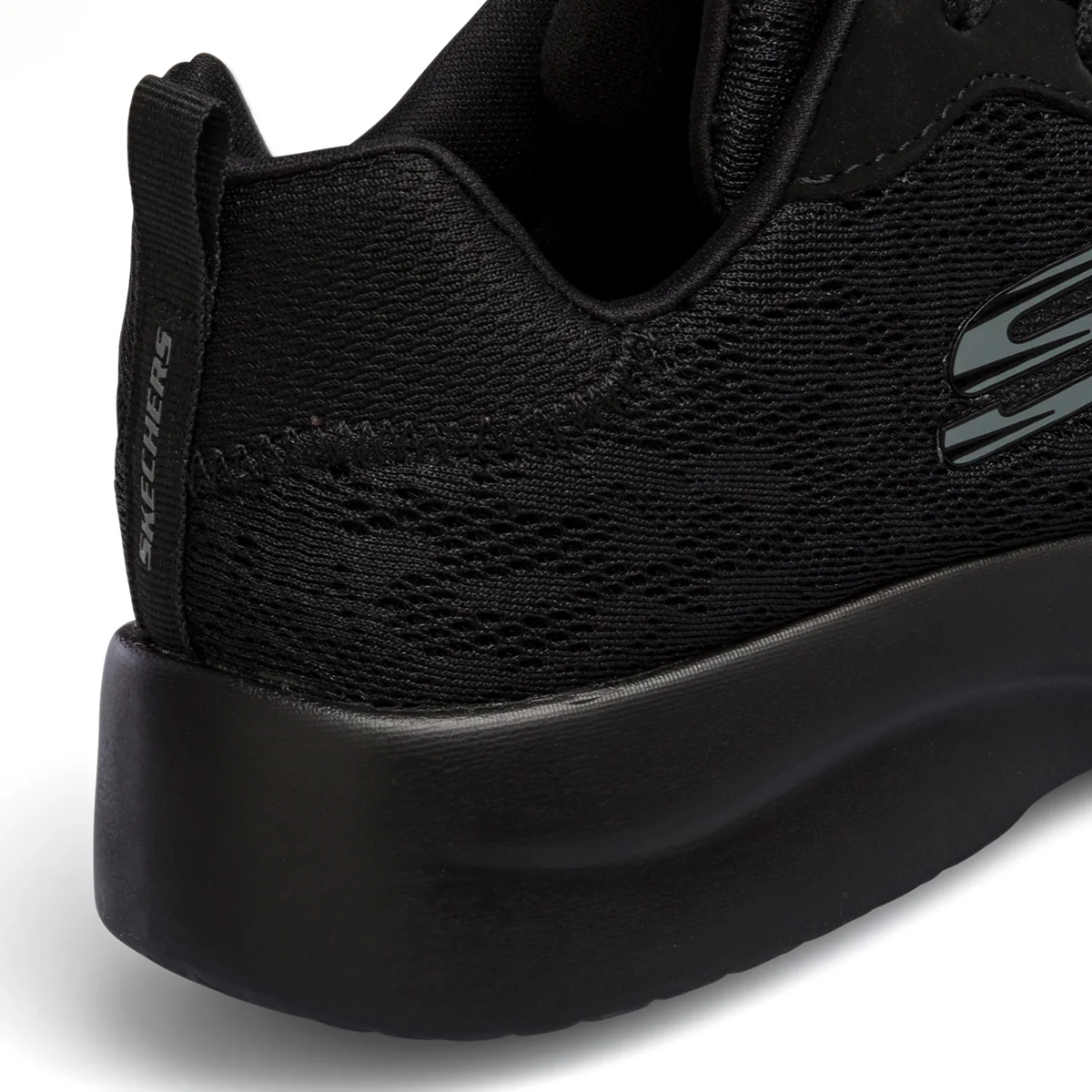 Scarpe da ginnastica nere da donna con suola Memory Foam Skechers Dynamight 2.0 Homespun - Image 7