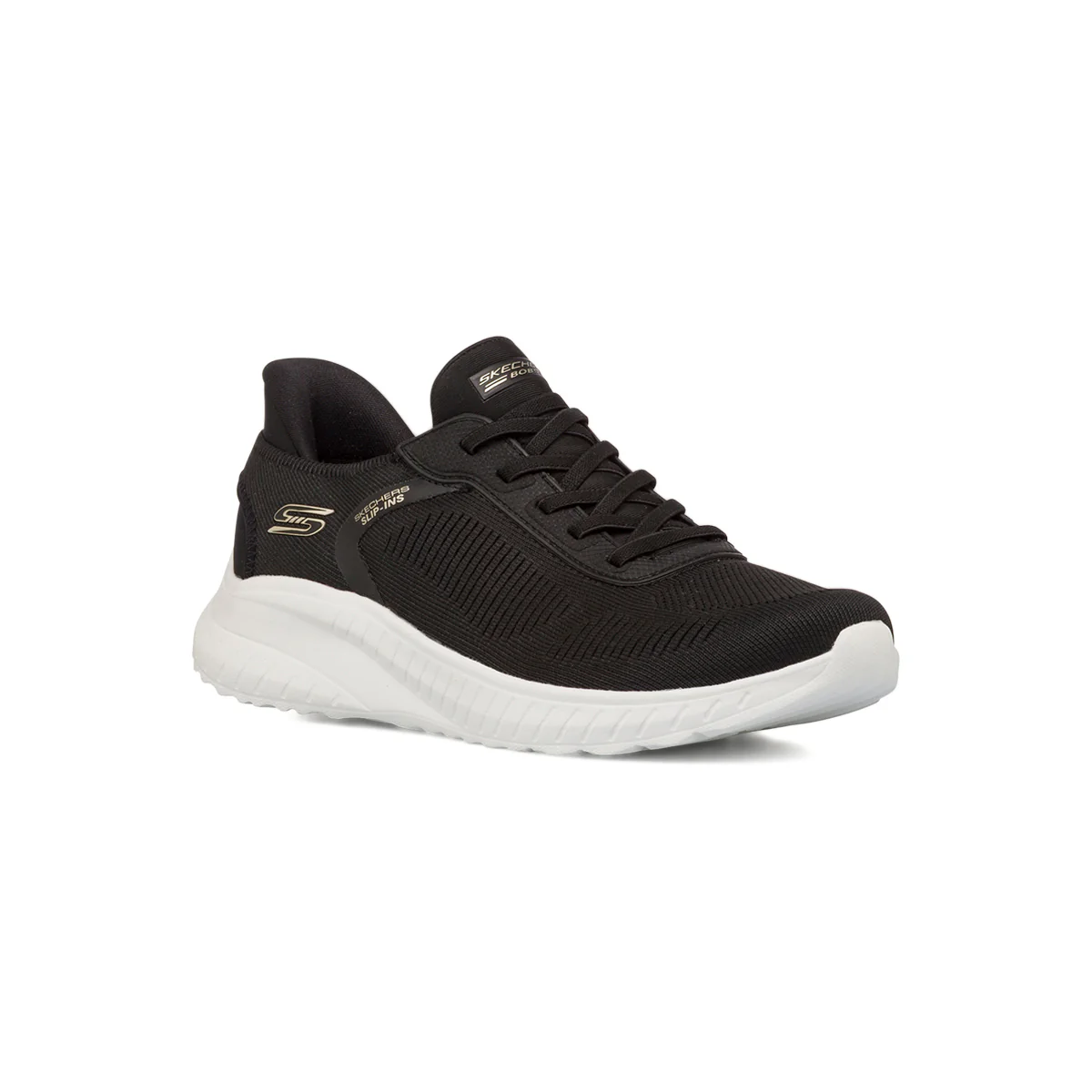 Scarpe da ginnastica nere da Donna in Memory Foam Skechers Slip-Ins - Image 2