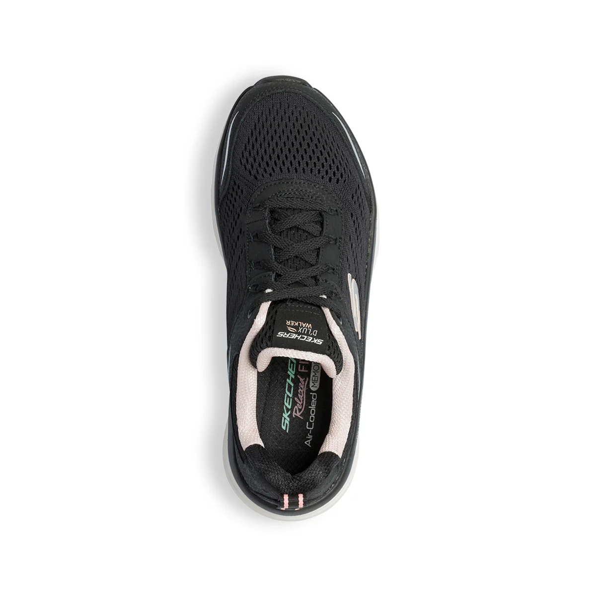 Scarpe da ginnastica nere da donna Skechers D'Lux Walker Infinite Motion - Image 14