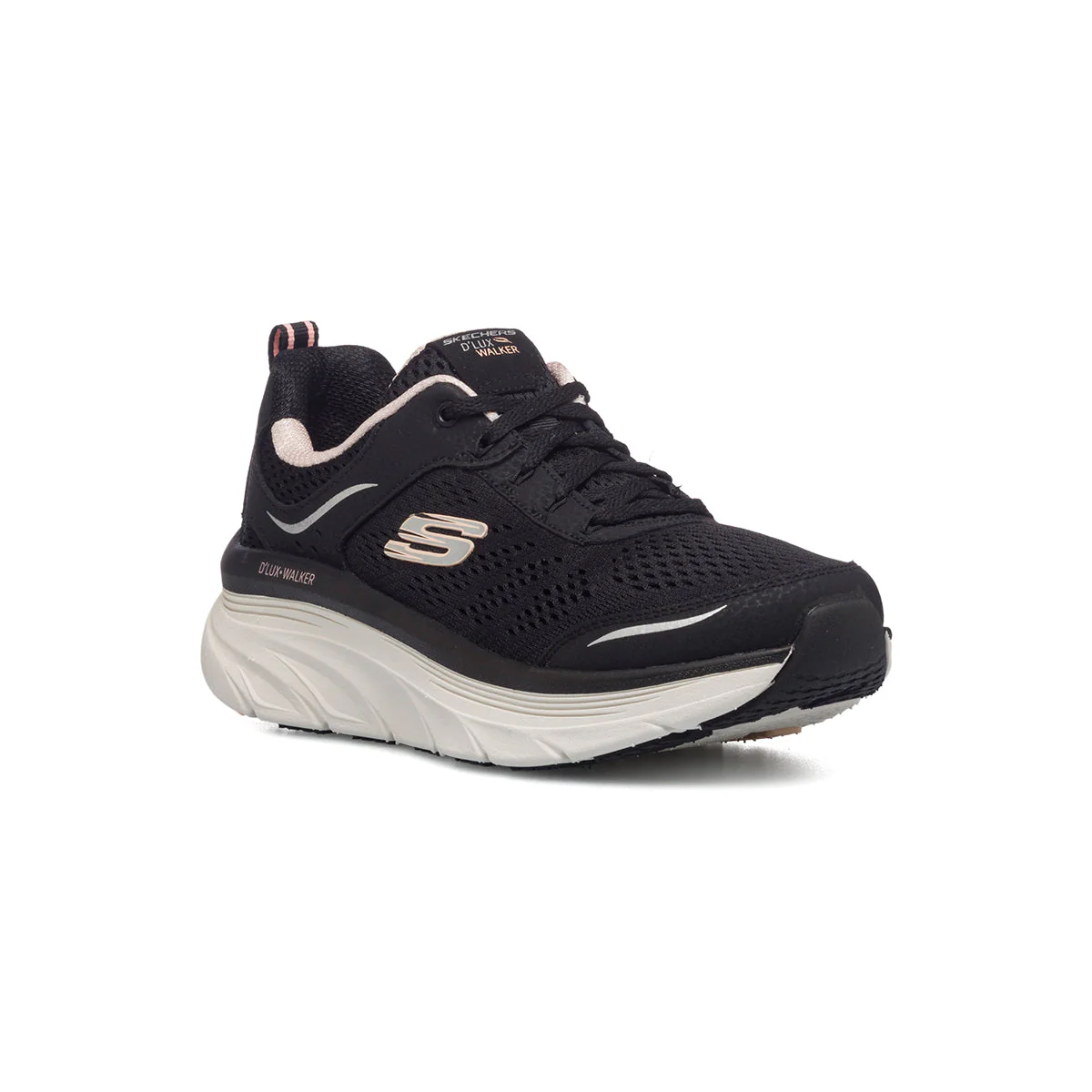 Scarpe da ginnastica nere da donna Skechers D'Lux Walker Infinite Motion - Image 2