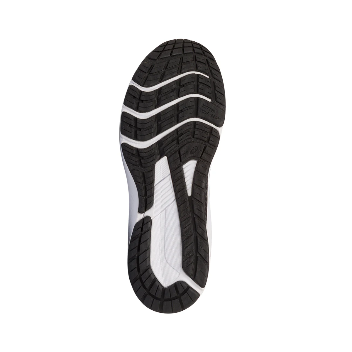 Scarpe da ginnastica nere da ragazzo con logo laterale Asics GT-1000 12 GS - Image 4