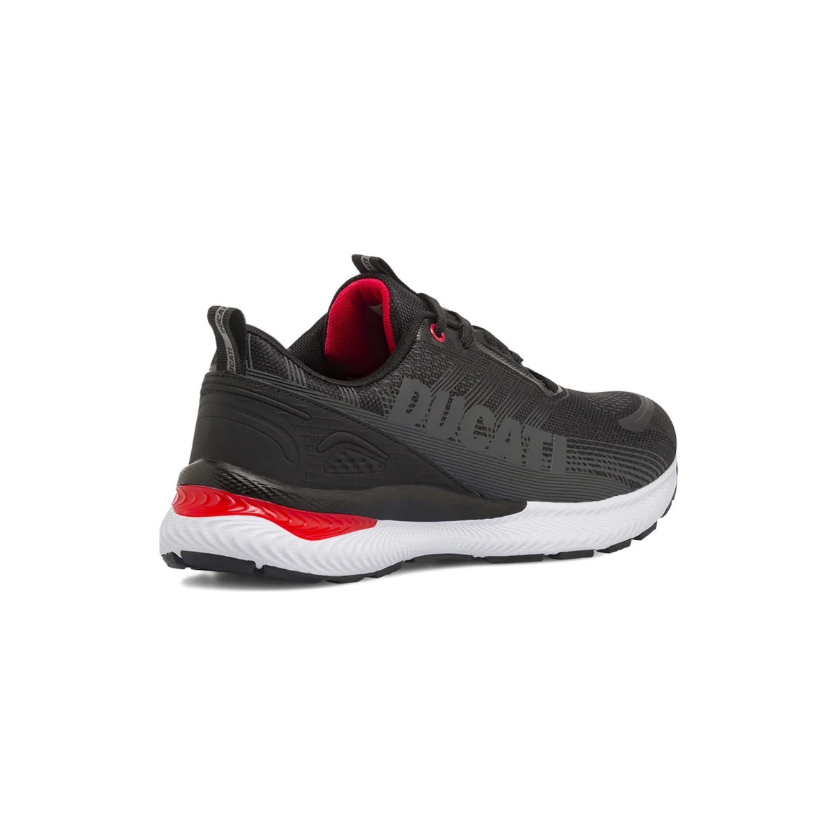 Scarpe da ginnastica Nere da Uomo con dettagli rossi Ducati - Image 3