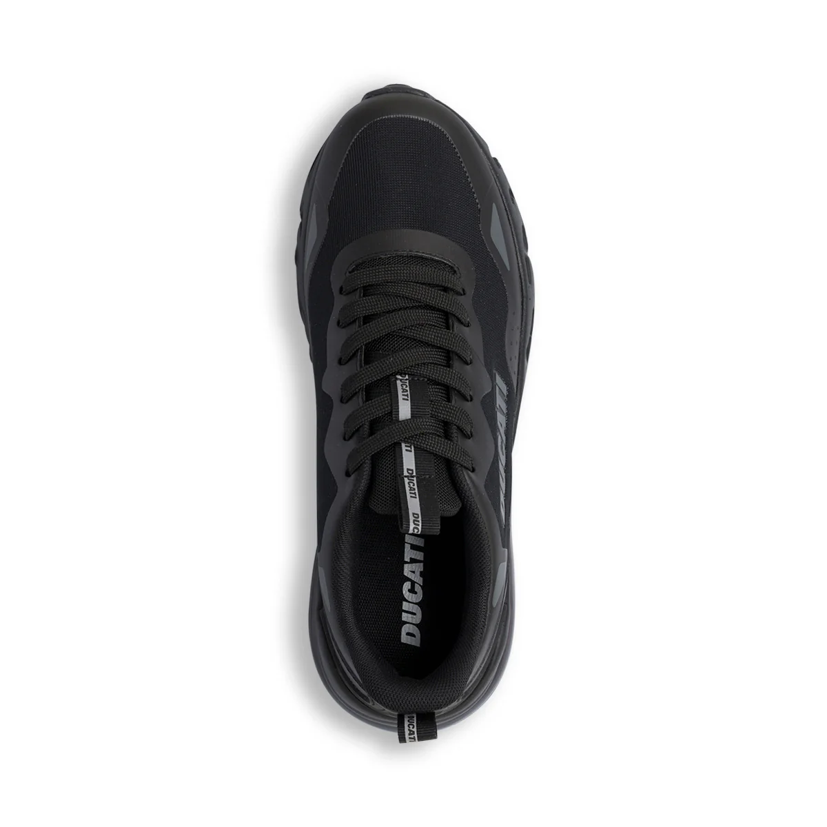 Scarpe da ginnastica nere da Uomo con logo laterale Ducati - Image 5