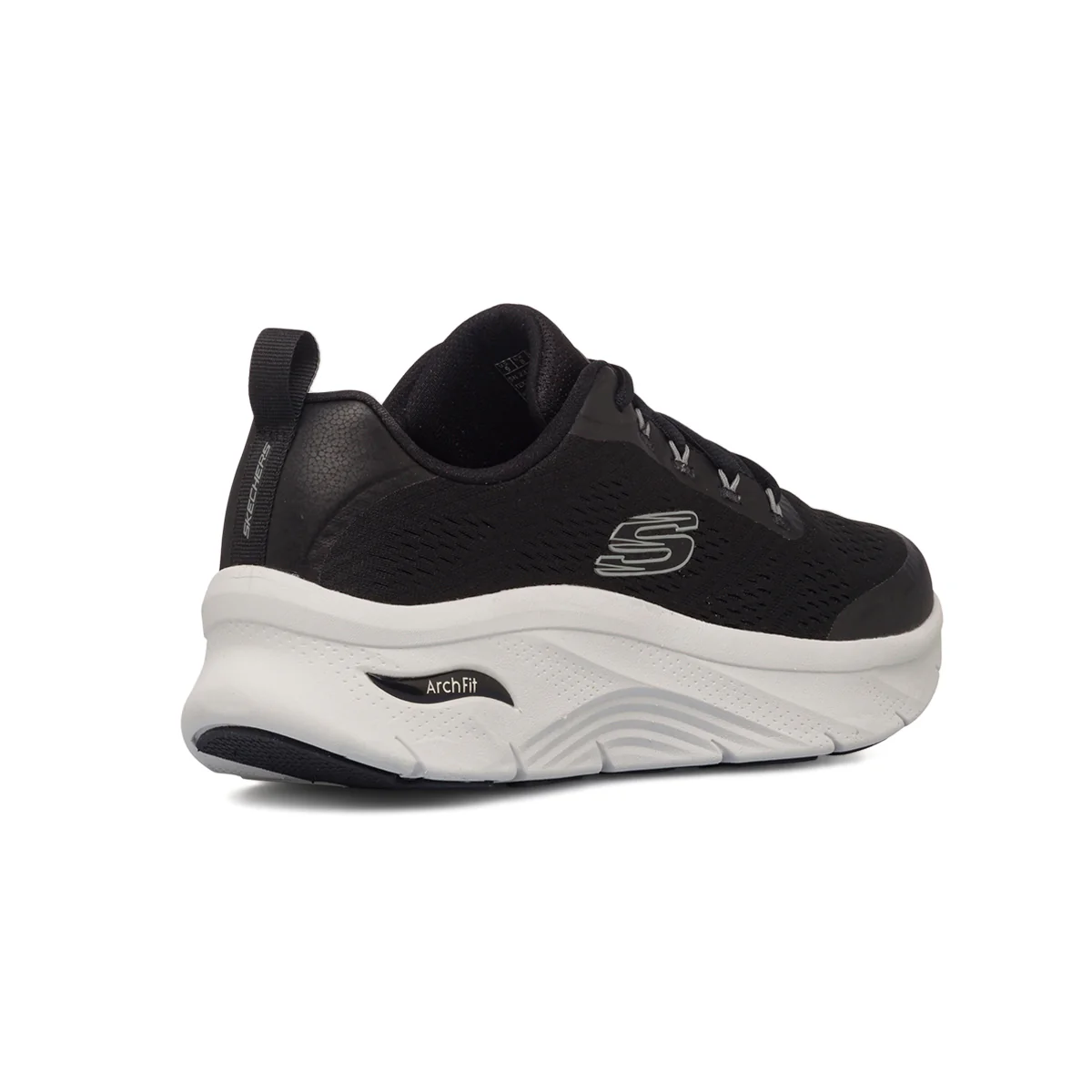 Scarpe da ginnastica nere da uomo con soletta Arch-Fit Skechers D'Lux - Sumner - Image 3