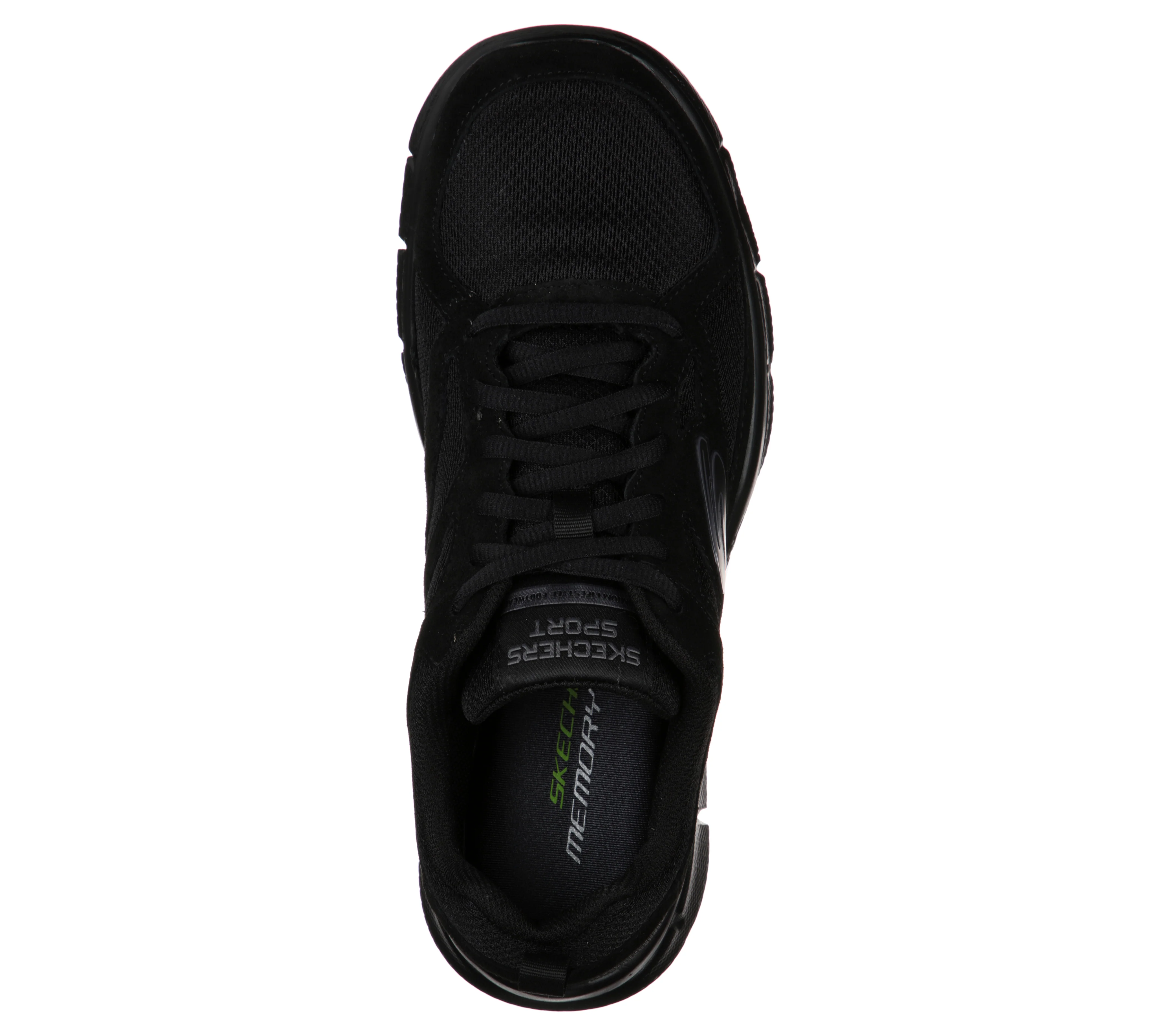 Scarpe da ginnastica nere da uomo con soletta memory comfort Skechers Track - Image 3