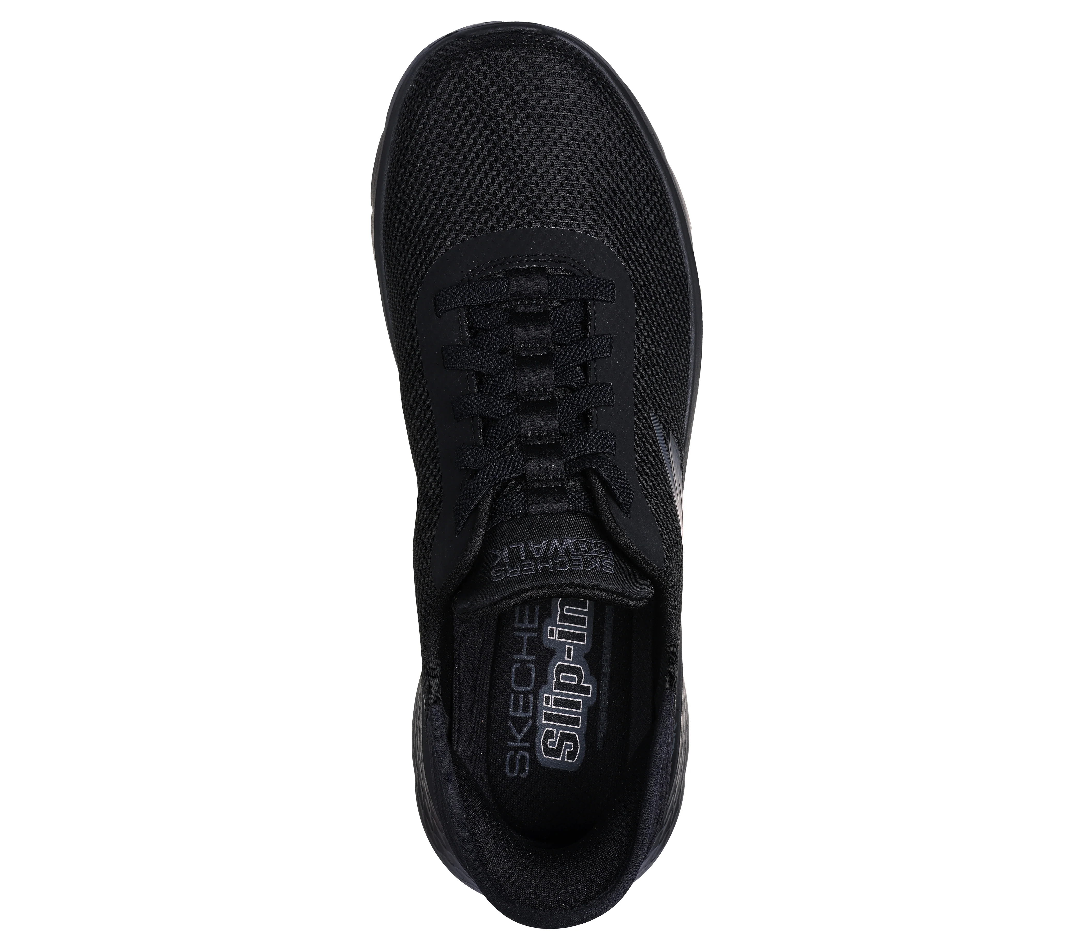 Scarpe da ginnastica nere da uomo con soletta Memory Foam Skechers GO WALK Flex - Hands Up - Image 2
