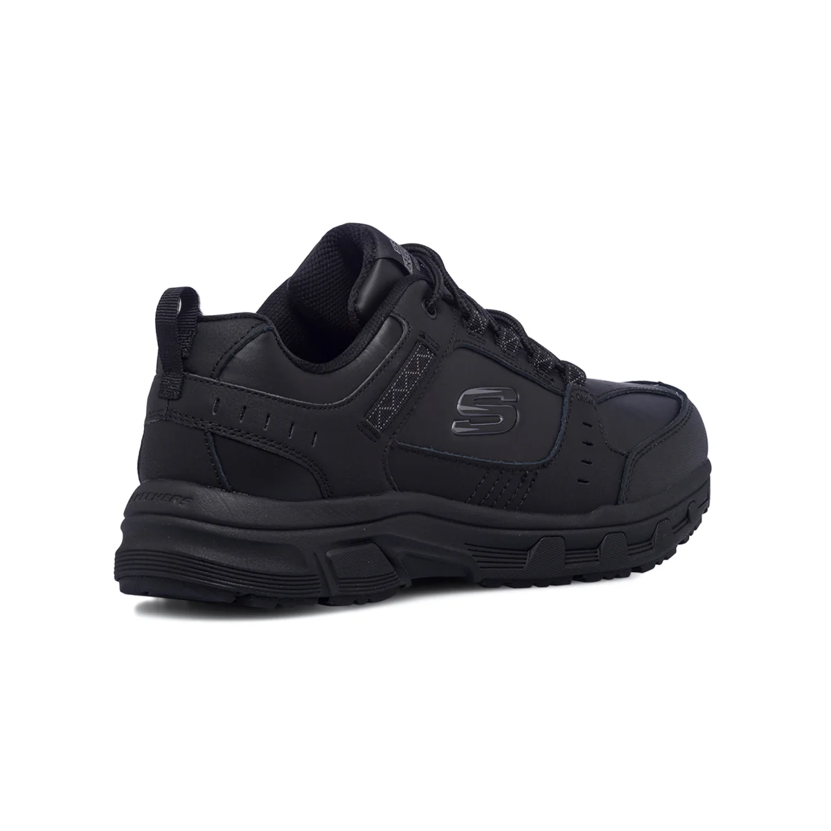 Scarpe da ginnastica nere da uomo con soletta Memory Foam Skechers Oak Canyon - Image 3