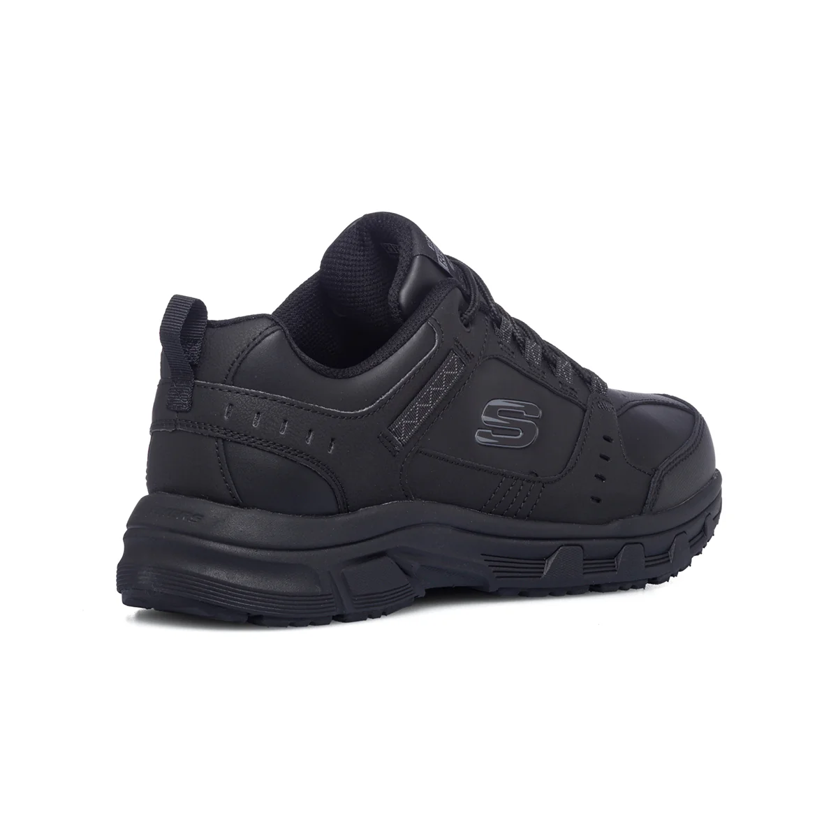 Scarpe da ginnastica nere da uomo con soletta Memory Foam Skechers Oak Canyon - Image 3