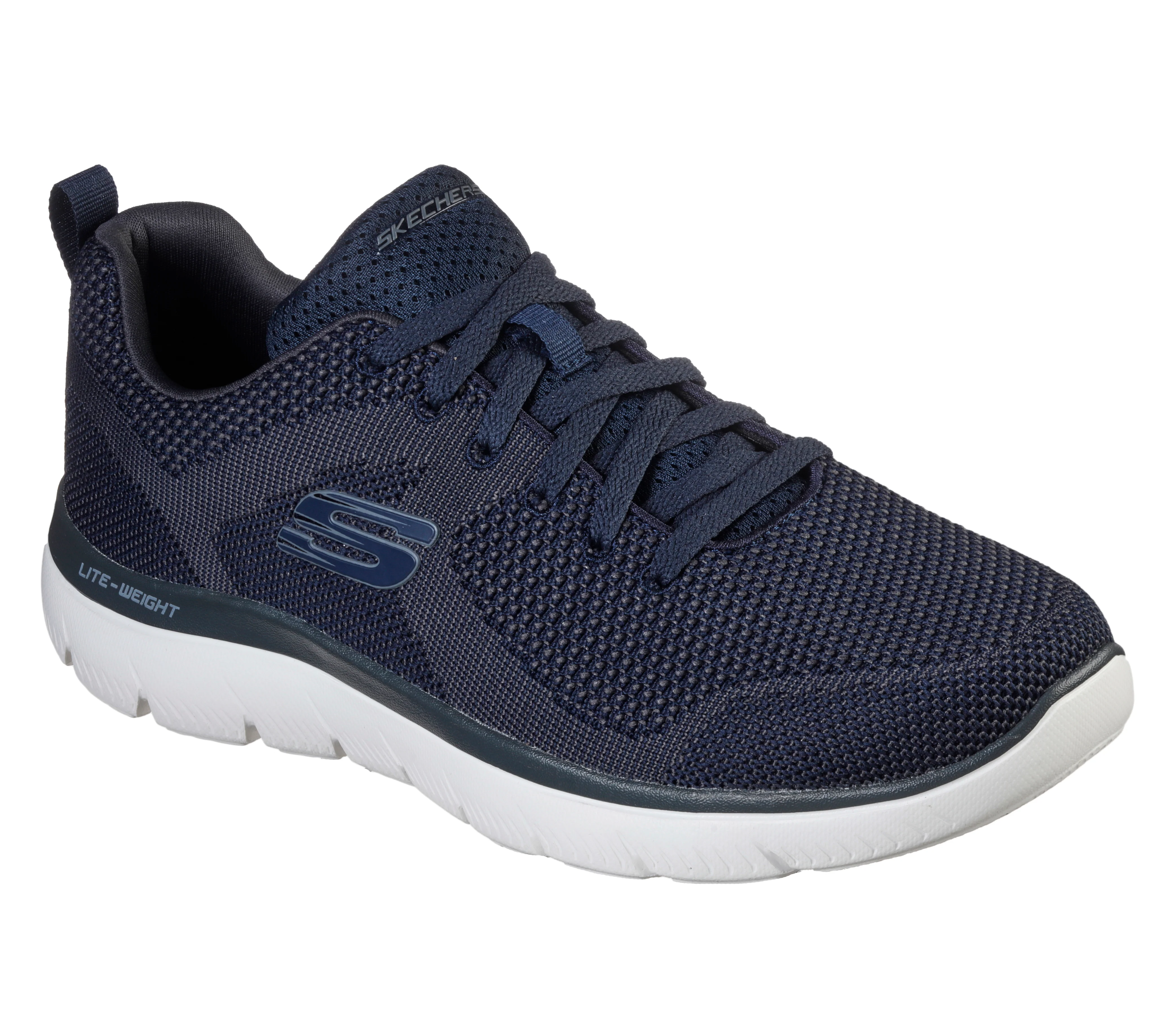 Scarpe da ginnastica nere da uomo con soletta Memory Foam Skechers Summits - Brisbane - Image 2