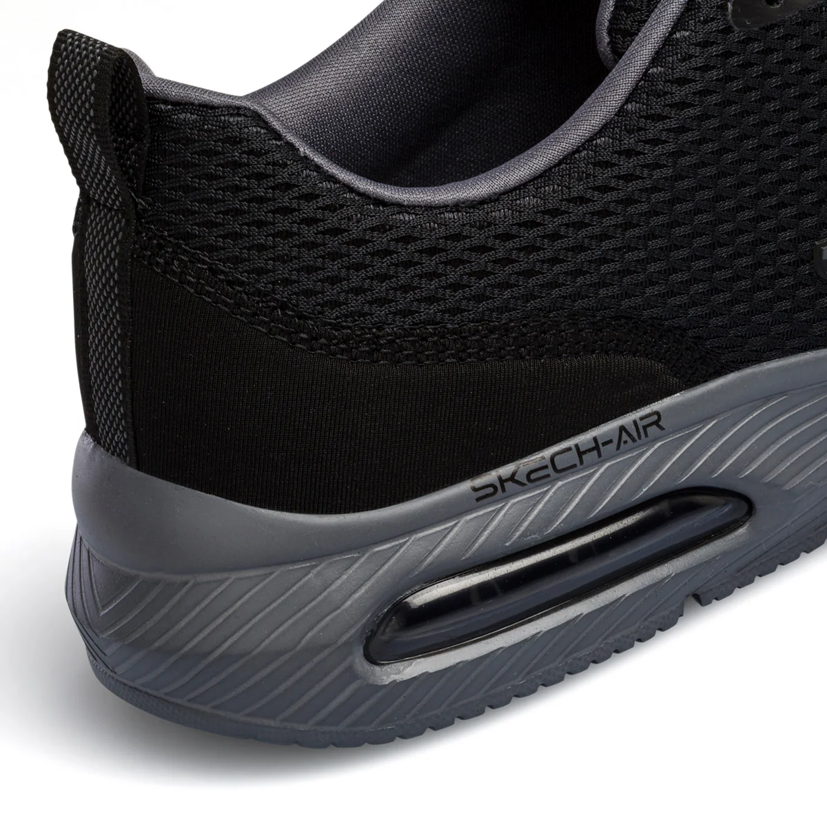 Scarpe da ginnastica nere da uomo con sottopiede Memory Foam Skechers Dyna-Air - Image 13