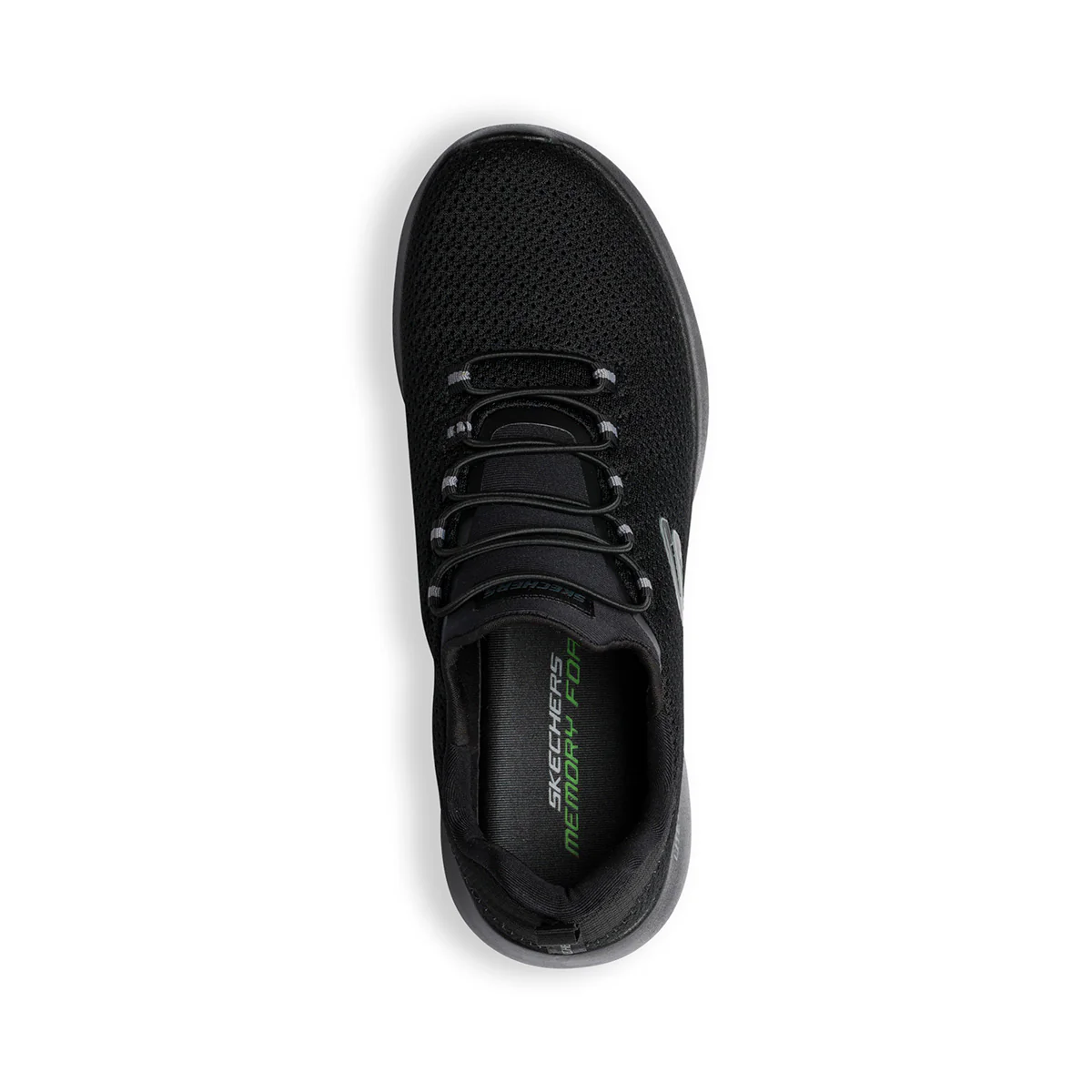 Scarpe da ginnastica nere da uomo con sottopiede Memory Foam Skechers Dynamight - Image 8