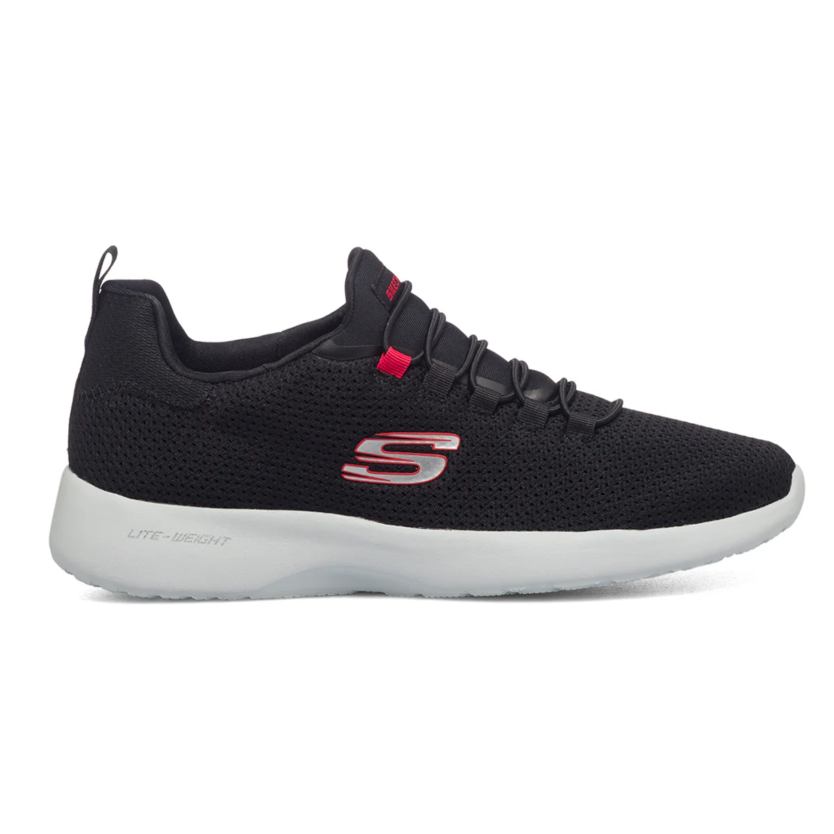 Scarpe da ginnastica nere da uomo con sottopiede Memory Foam Skechers Dynamight