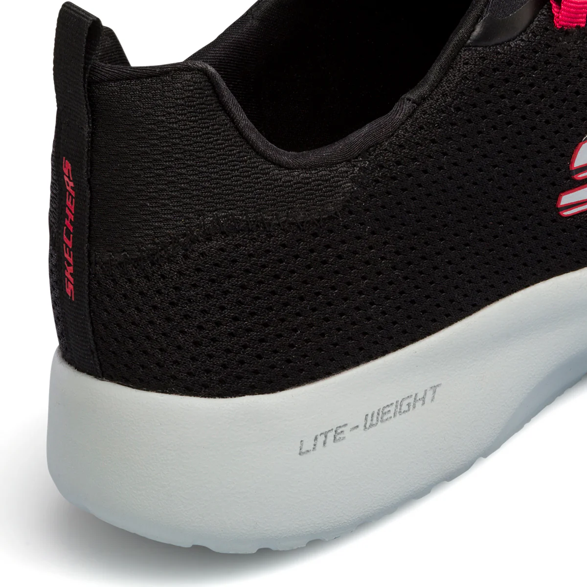 Scarpe da ginnastica nere da uomo con sottopiede Memory Foam Skechers Dynamight - Image 7