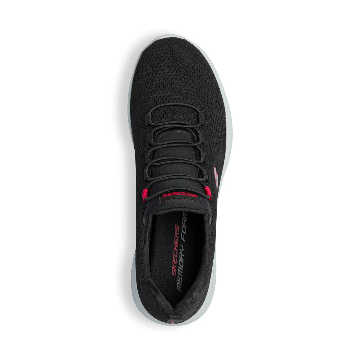 Scarpe da ginnastica nere da uomo con sottopiede Memory Foam Skechers Dynamight - Image 8