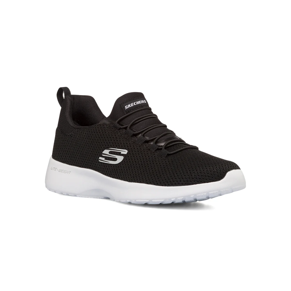 Scarpe da ginnastica nere da uomo con sottopiede Memory Foam Skechers Dynamight - Image 2