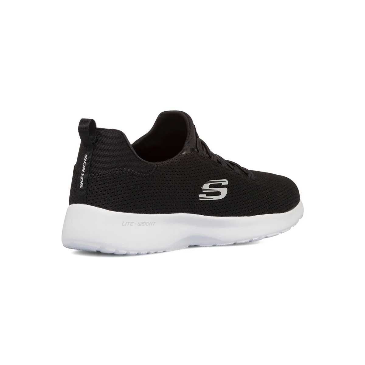 Scarpe da ginnastica nere da uomo con sottopiede Memory Foam Skechers Dynamight - Image 3