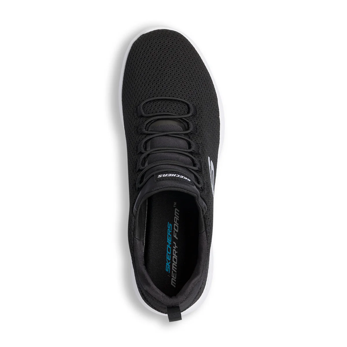 Scarpe da ginnastica nere da uomo con sottopiede Memory Foam Skechers Dynamight - Image 7