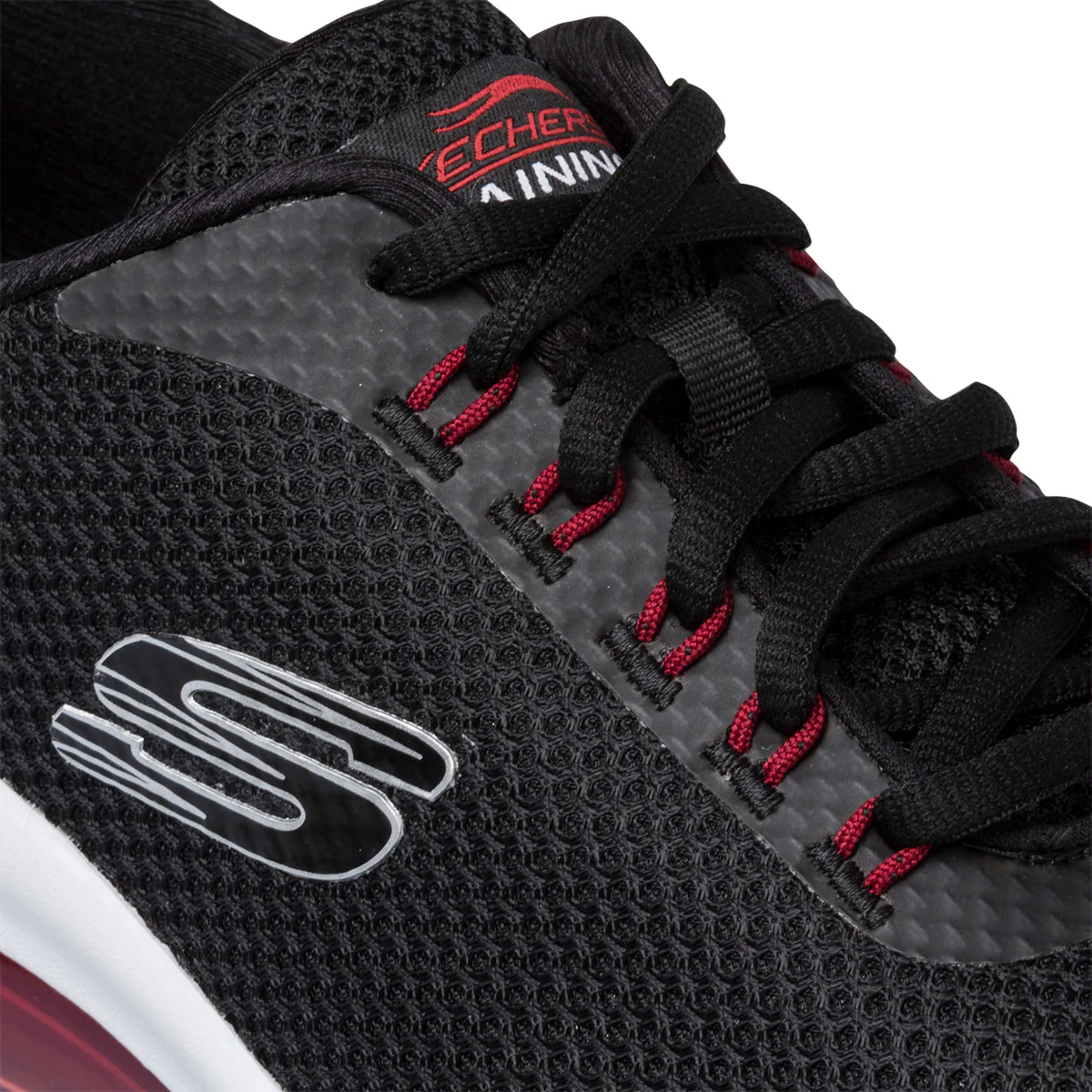 Scarpe da ginnastica nere da uomo con sottopiede Memory Foam Skechers Skech-Air Element 2.0 - Lomarc - Image 6