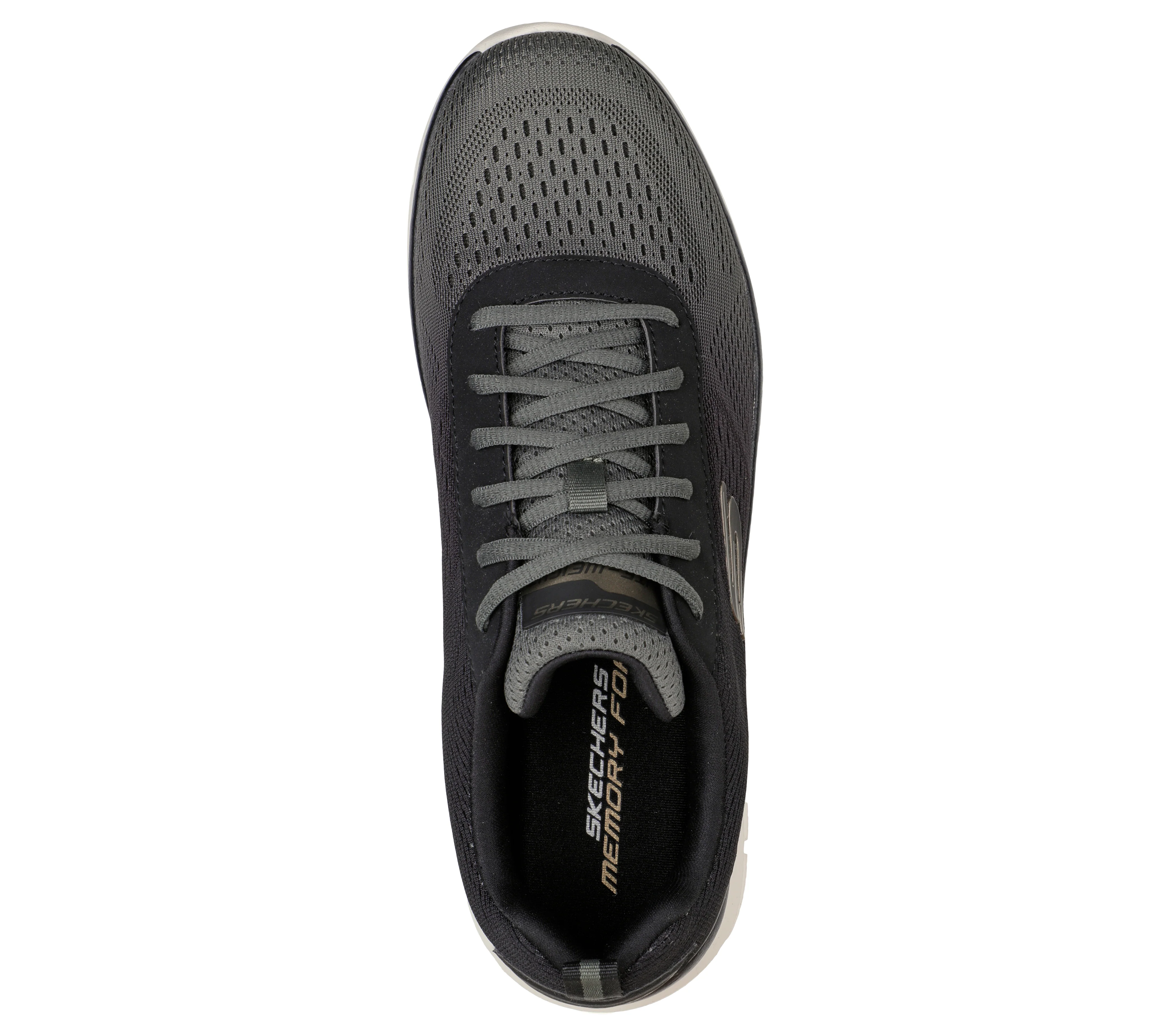 Scarpe da ginnastica nere da uomo con sottopiede Memory Foam Skechers Track - Ripkent - Image 3