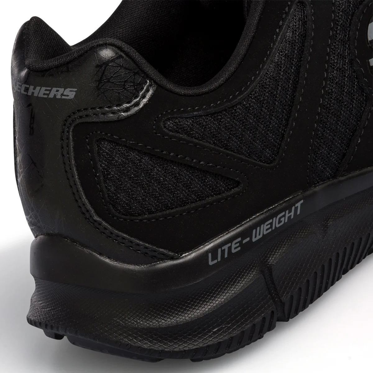 Scarpe da ginnastica nere da uomo con sottopiede Memoy Foam e suola Lite-Weight Skechers Verse - Flash Point - Image 7