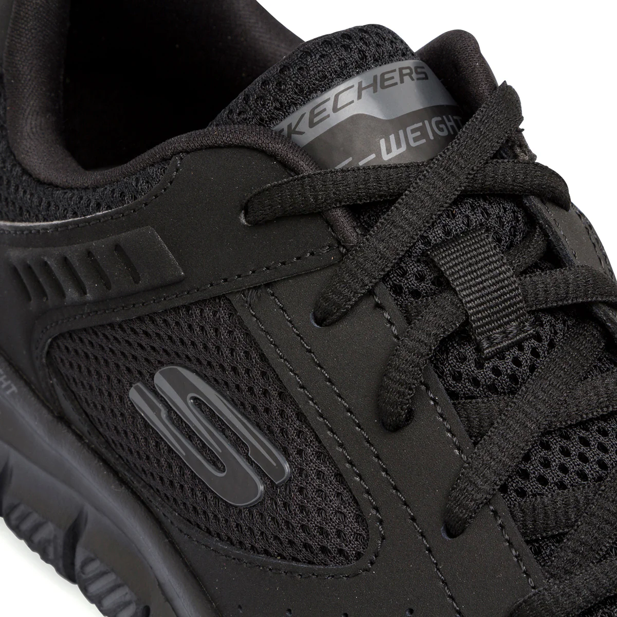 Scarpe da ginnastica nere da uomo in memory foam Skechers Track - Image 5