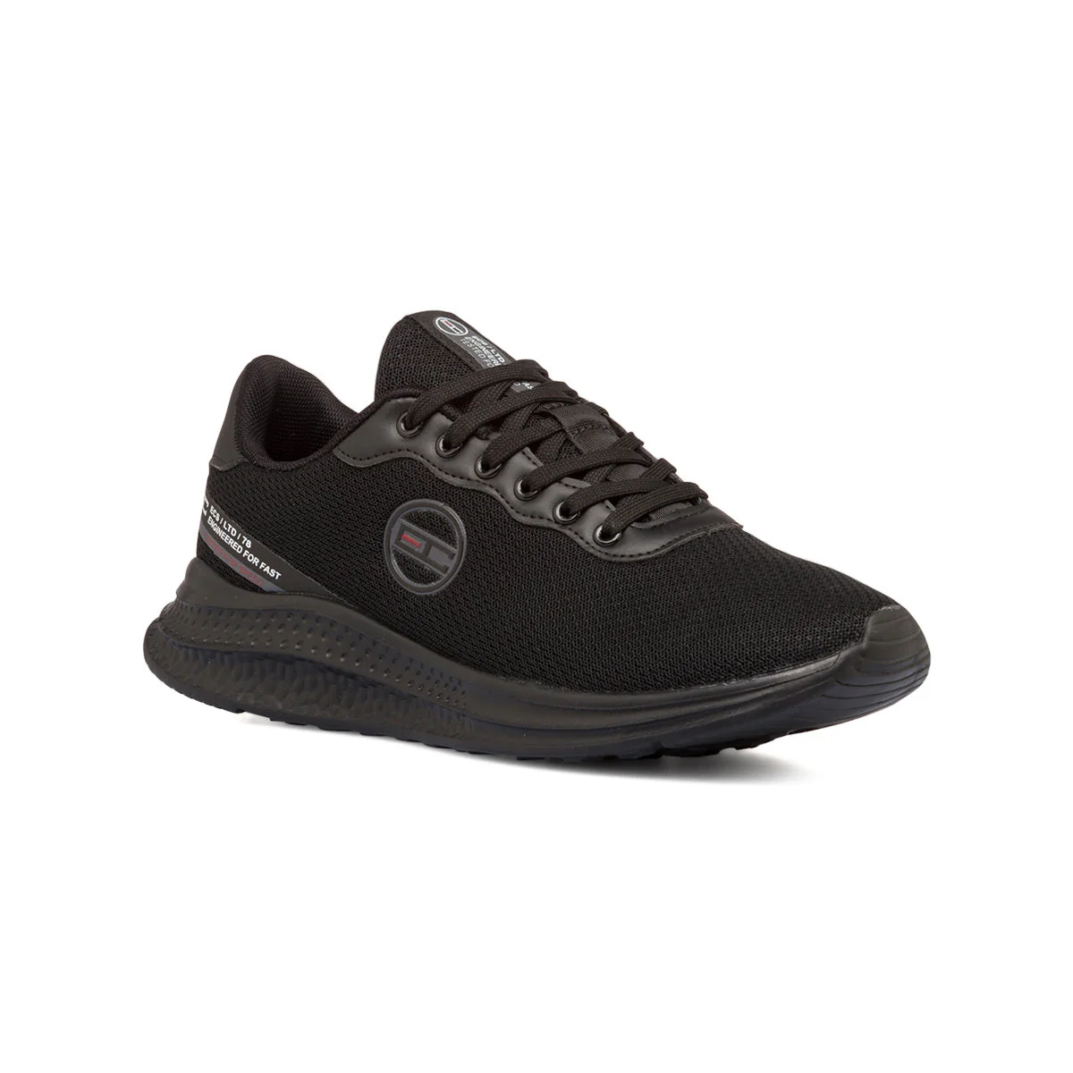 Scarpe da ginnastica nere da uomo in tessuto mesh Enrico Coveri Powell - Image 2