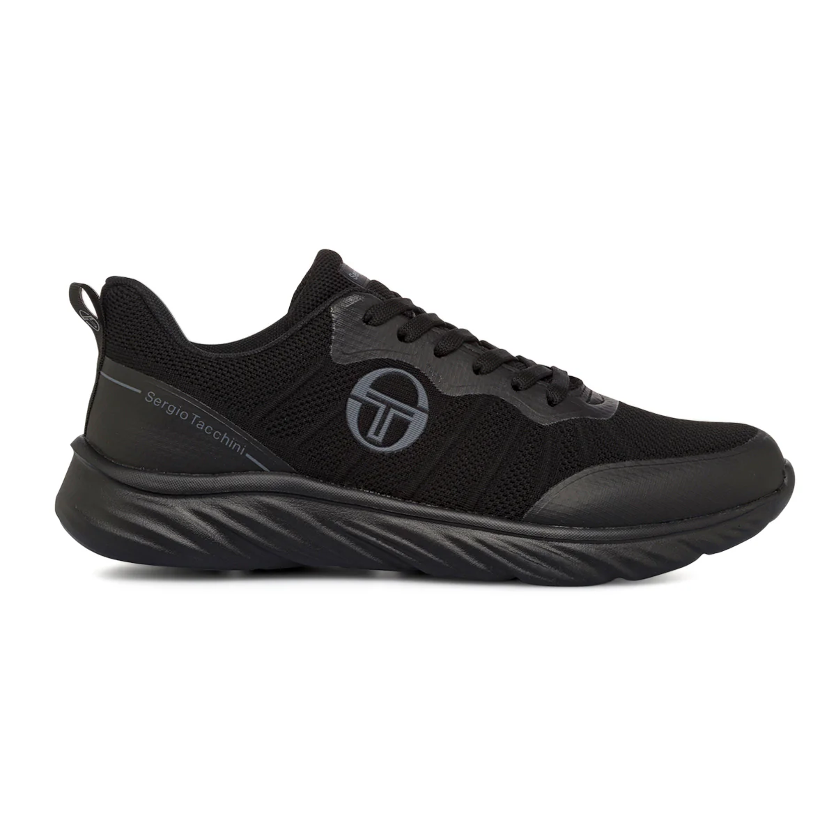 Scarpe da ginnastica nere da Uomo in tessuto mesh Sergio Tacchini