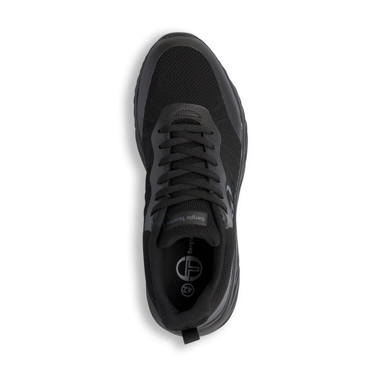 Scarpe da ginnastica nere da Uomo in tessuto mesh Sergio Tacchini - Image 5