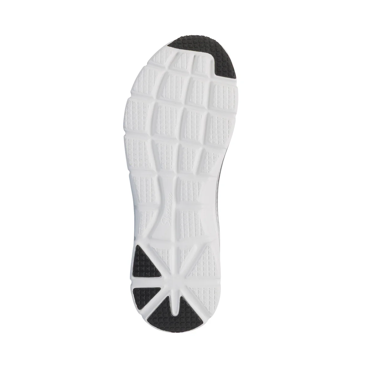 Scarpe da ginnastica nere e bianche da Donna in Memory Foam Skechers Fashion - Image 6