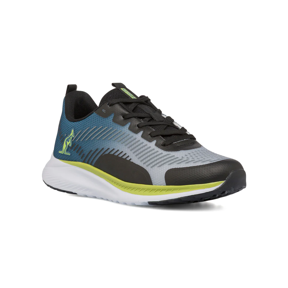 Scarpe da ginnastica nere e blu con dettagli verdi da Uomo Australian - Image 2