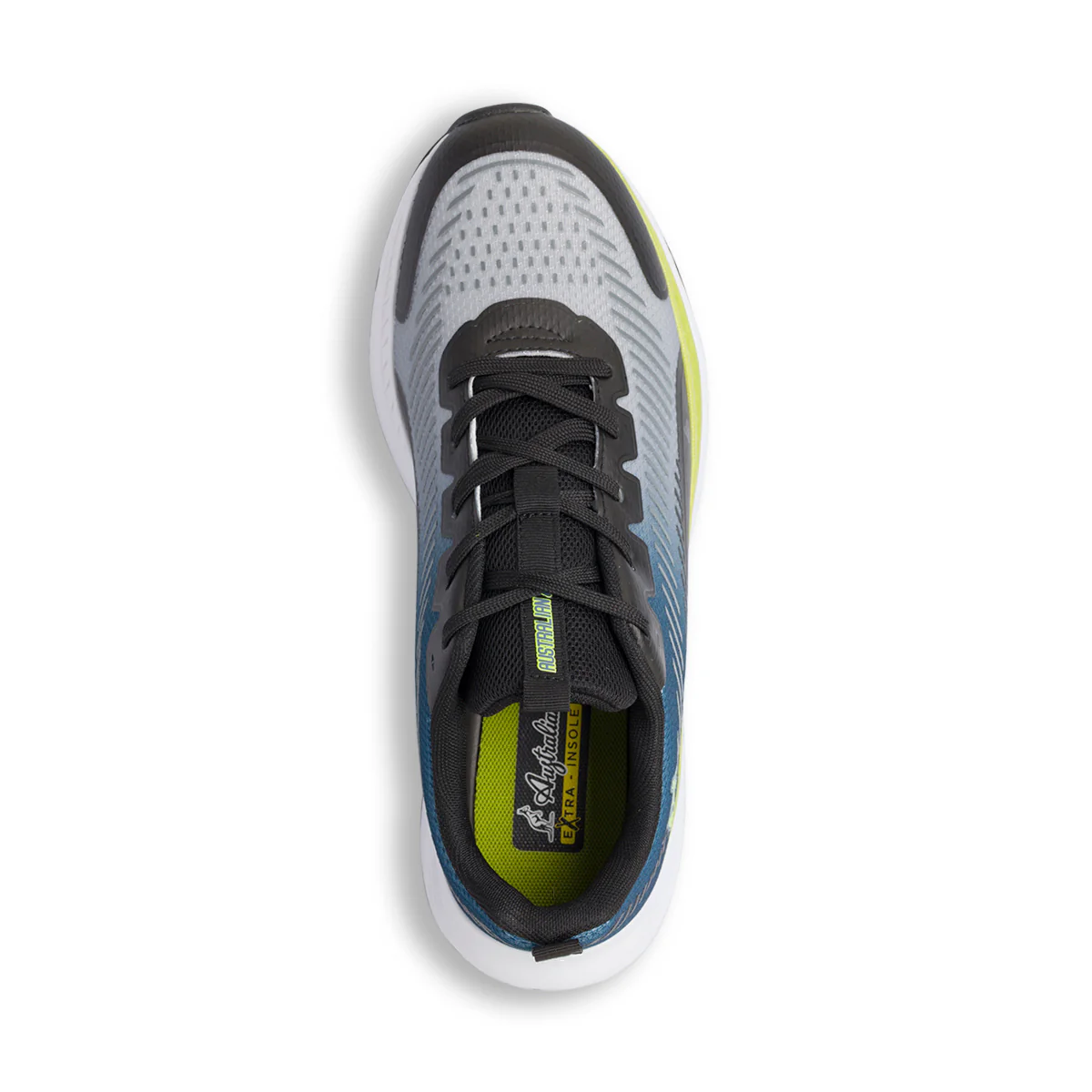 Scarpe da ginnastica nere e blu con dettagli verdi da Uomo Australian - Image 6