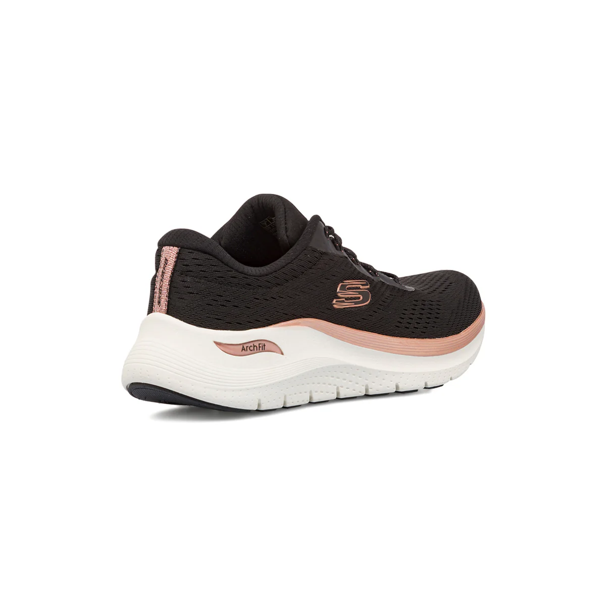 Scarpe da Ginnastica Nere in Memory Comfort Skechers Arch Fit - Image 2