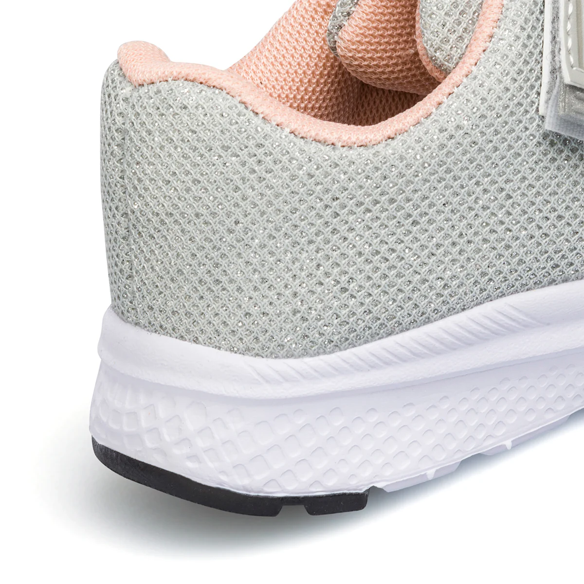 Scarpe da ginnastica primi passi argento effetto glitterato da bambina Benetton Pepper - Image 7