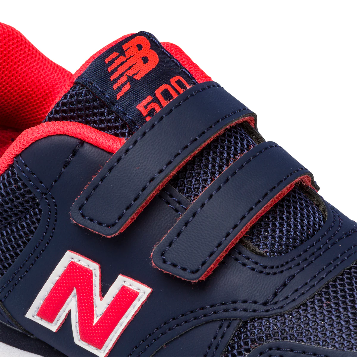 Scarpe da ginnastica primi passi blu e rosse New Balance 500 - Image 6