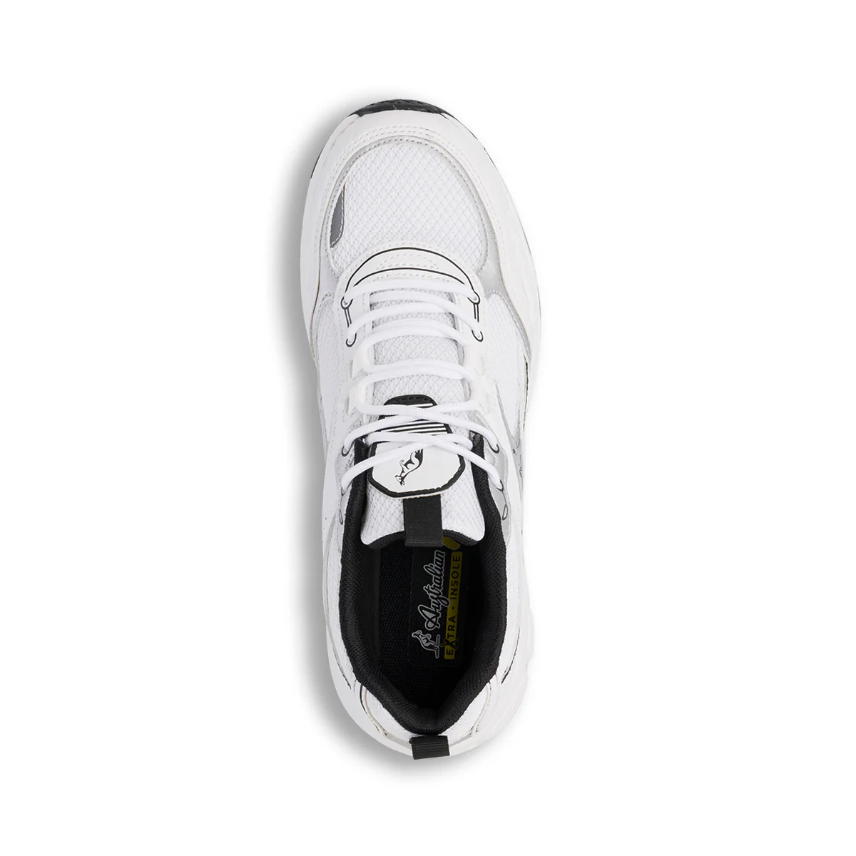 Scarpe da ginnastica Rétro bianche da Uomo con logo Australian - Image 5
