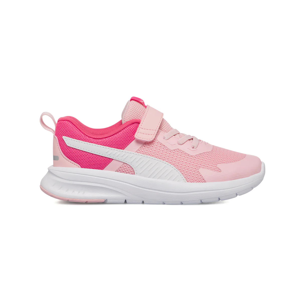 Scarpe da ginnastica rosa da bambina Puma Evolve Run Mesh AC+ PS