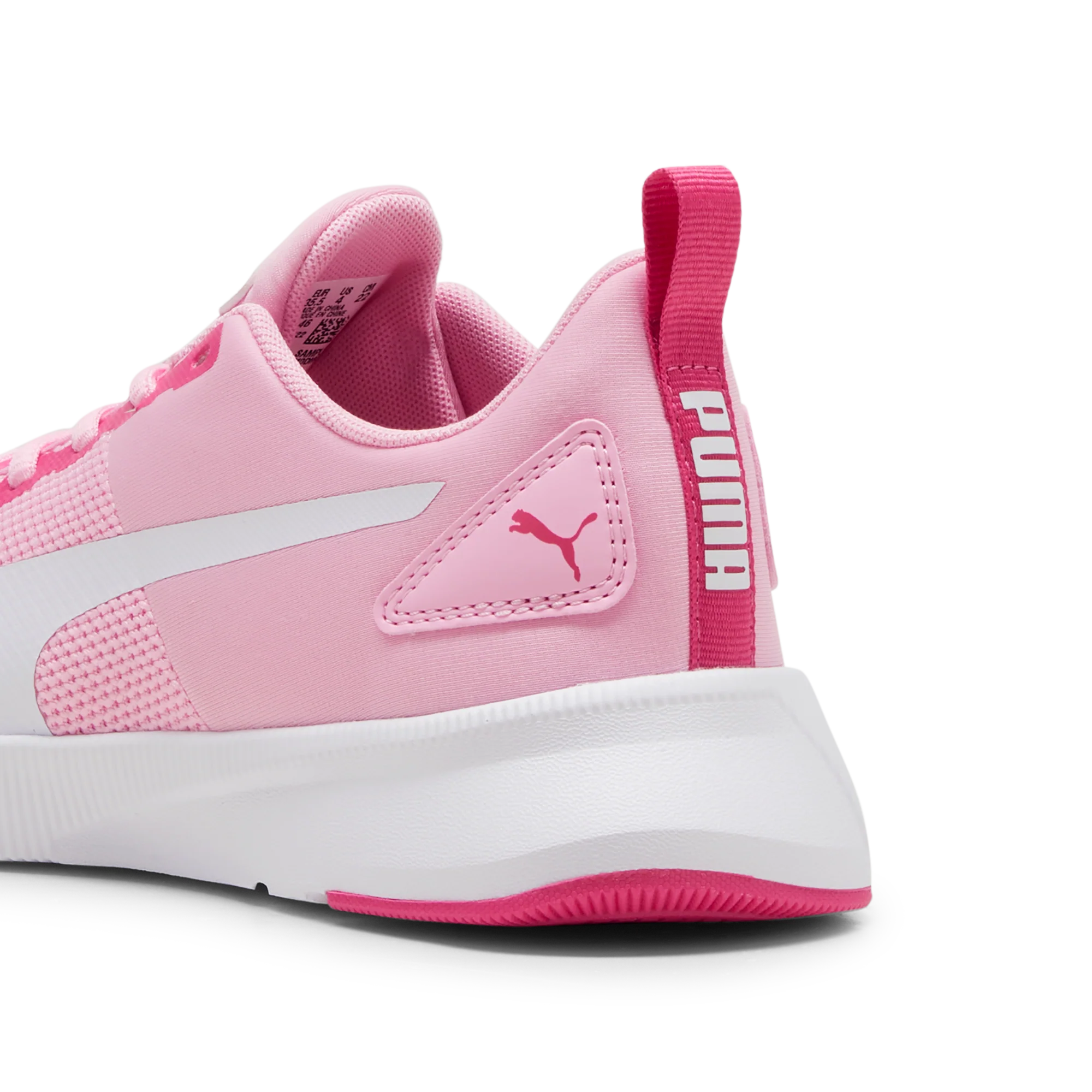 Scarpe da ginnastica rosa da ragazza con velcro Puma Flyer Runner Jr - Image 2