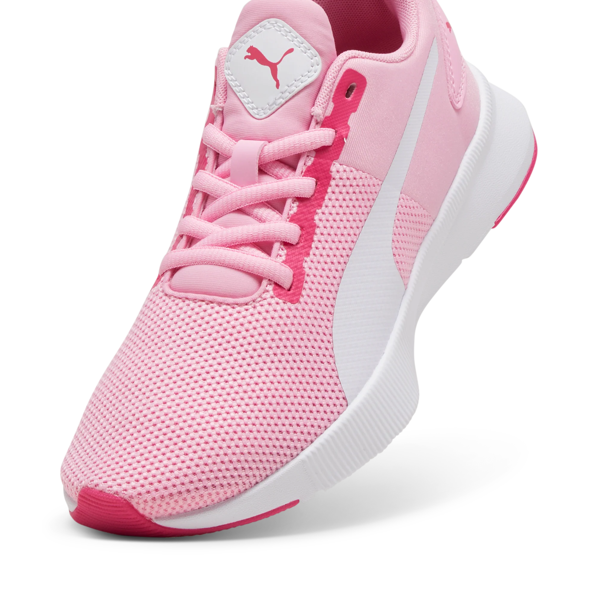 Scarpe da ginnastica rosa da ragazza con velcro Puma Flyer Runner Jr - Image 6