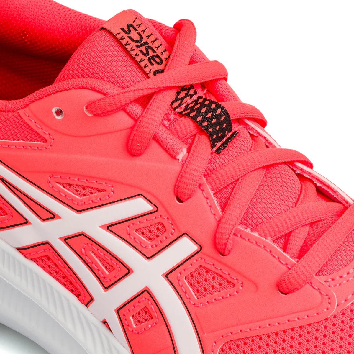 Scarpe da ginnastica rosse da ragazzo con logo laterale Asics Jolt 4 GS - Image 6